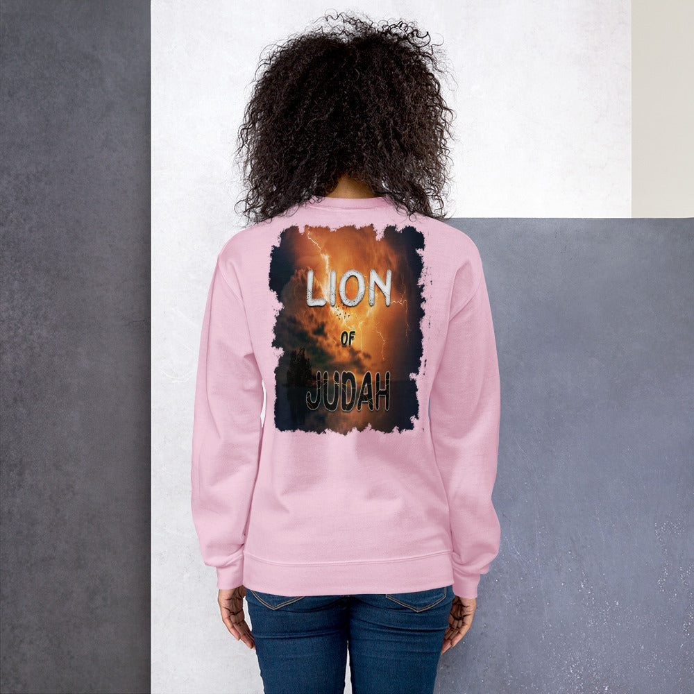Jesus Lion of Judah (Unisex Sweatshirt)