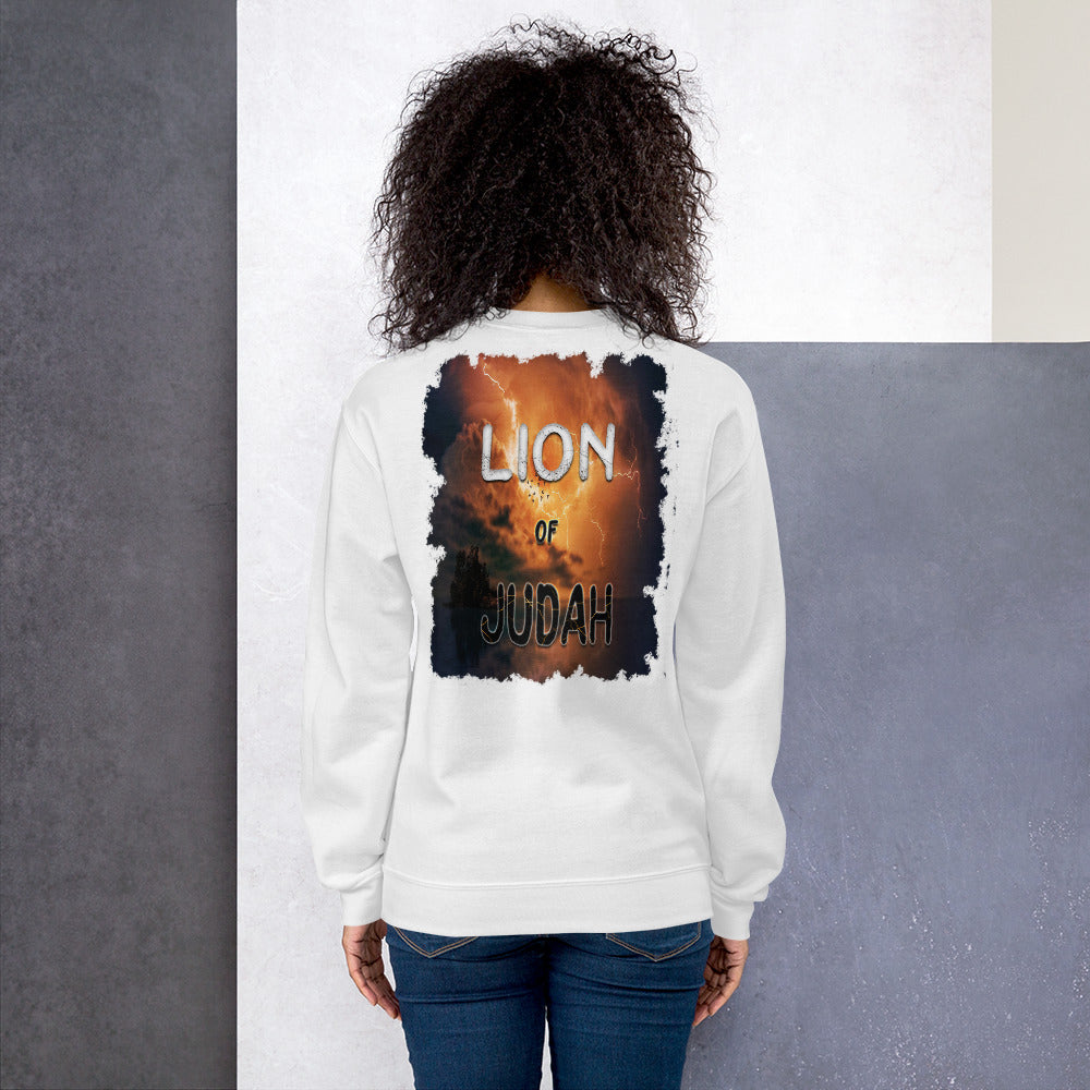 Jesus Lion of Judah (Unisex Sweatshirt)