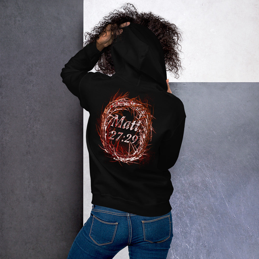 His Soul for Your's Matt. 27:29 - Unisex Hoodie