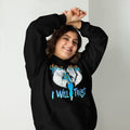 Under His Wings I Will Trust Psa 91:4 - Unisex Hoodie