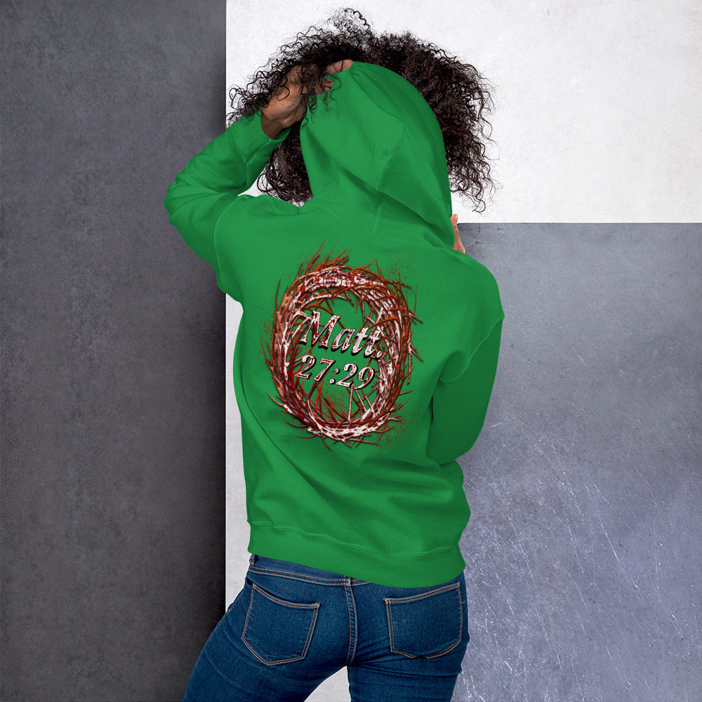 His Soul for Your's Matt. 27:29 - Unisex Hoodie