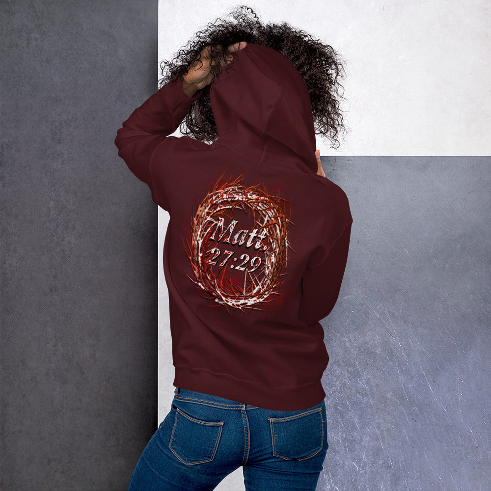 His Soul for Your's Matt. 27:29 - Unisex Hoodie