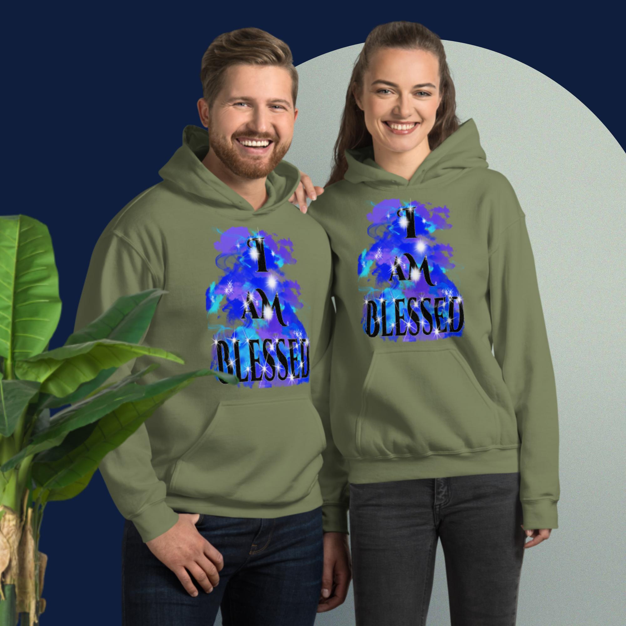 I Am Blessed Coming & Going - Unisex Hoodie (GILDAN 18500)