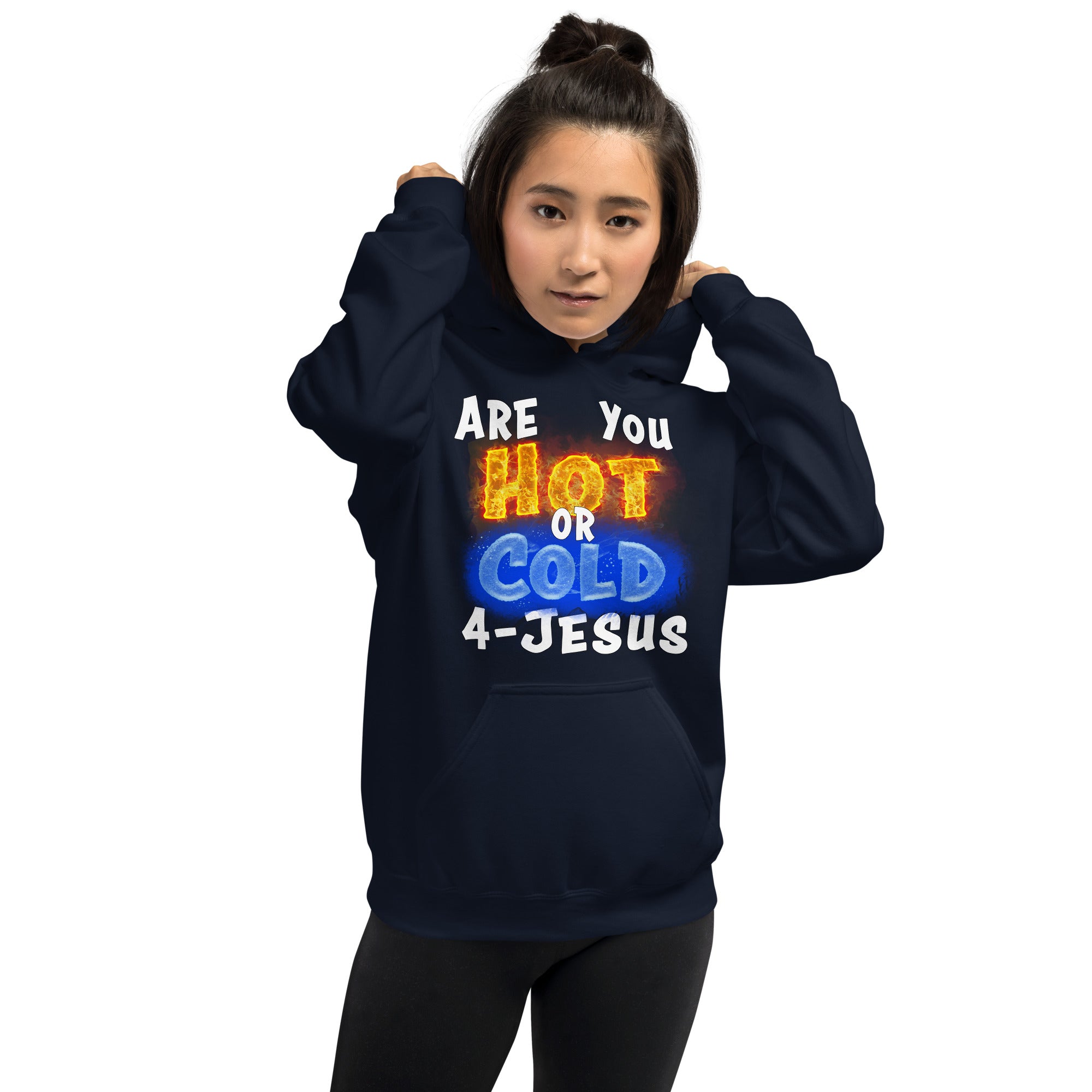 Are You Hot or Cold 4-JESUS REV.  3:16 - Unisex Hoodie