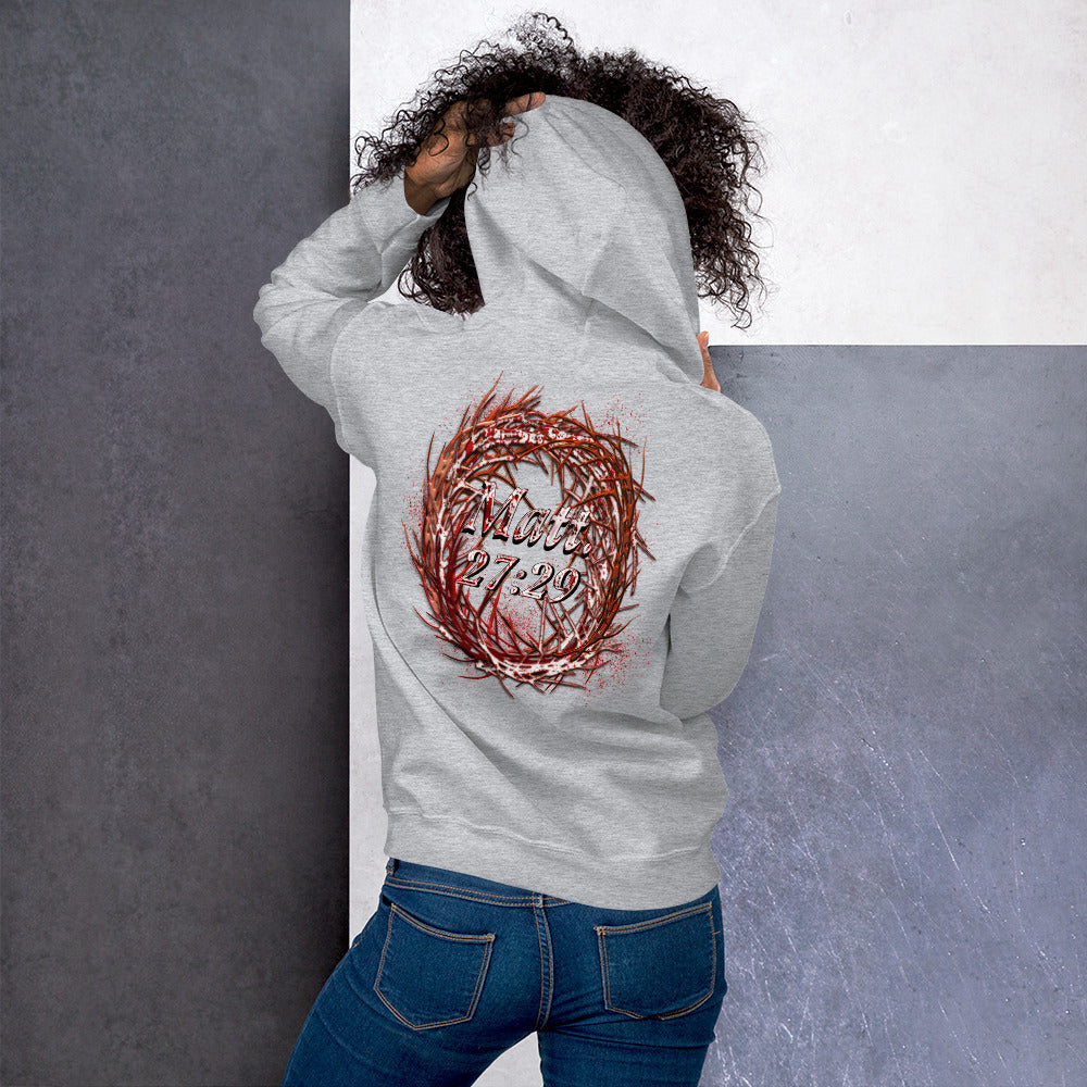 His Soul for Your's Matt. 27:29 - Unisex Hoodie