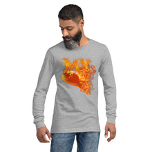 Load image into Gallery viewer, My Heart Burns For Jesus (Unisex Long Sleeve Tee)
