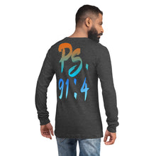 Load image into Gallery viewer, Under His Wings I Will Trust Ps 91:4 - Unisex Long Sleeve Tee
