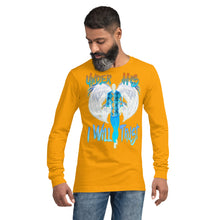 Load image into Gallery viewer, Under His Wings I Will Trust Ps 91:4 - Unisex Long Sleeve Tee
