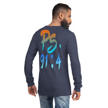 Load image into Gallery viewer, Under His Wings I Will Trust Ps 91:4 - Unisex Long Sleeve Tee
