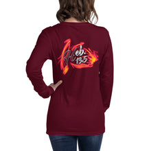 Load image into Gallery viewer, GOD Only Never Leaves You Heb 13:15 - Unisex Long Sleeve Tee
