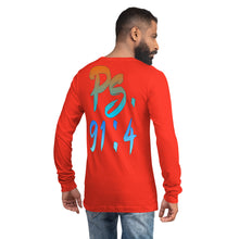 Load image into Gallery viewer, Under His Wings I Will Trust Ps 91:4 - Unisex Long Sleeve Tee
