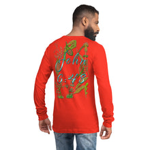 Load image into Gallery viewer, Jesus Bread of Life John 6:48 - Unisex Long Sleeve Tee
