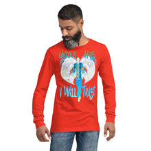 Load image into Gallery viewer, Under His Wings I Will Trust Ps 91:4 - Unisex Long Sleeve Tee
