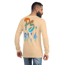 Load image into Gallery viewer, Under His Wings I Will Trust Ps 91:4 - Unisex Long Sleeve Tee
