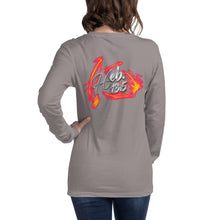 Load image into Gallery viewer, GOD Only Never Leaves You Heb 13:15 - Unisex Long Sleeve Tee
