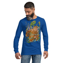 Load image into Gallery viewer, Jesus Bread of Life John 6:48 - Unisex Long Sleeve Tee
