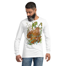 Load image into Gallery viewer, Jesus Bread of Life John 6:48 - Unisex Long Sleeve Tee
