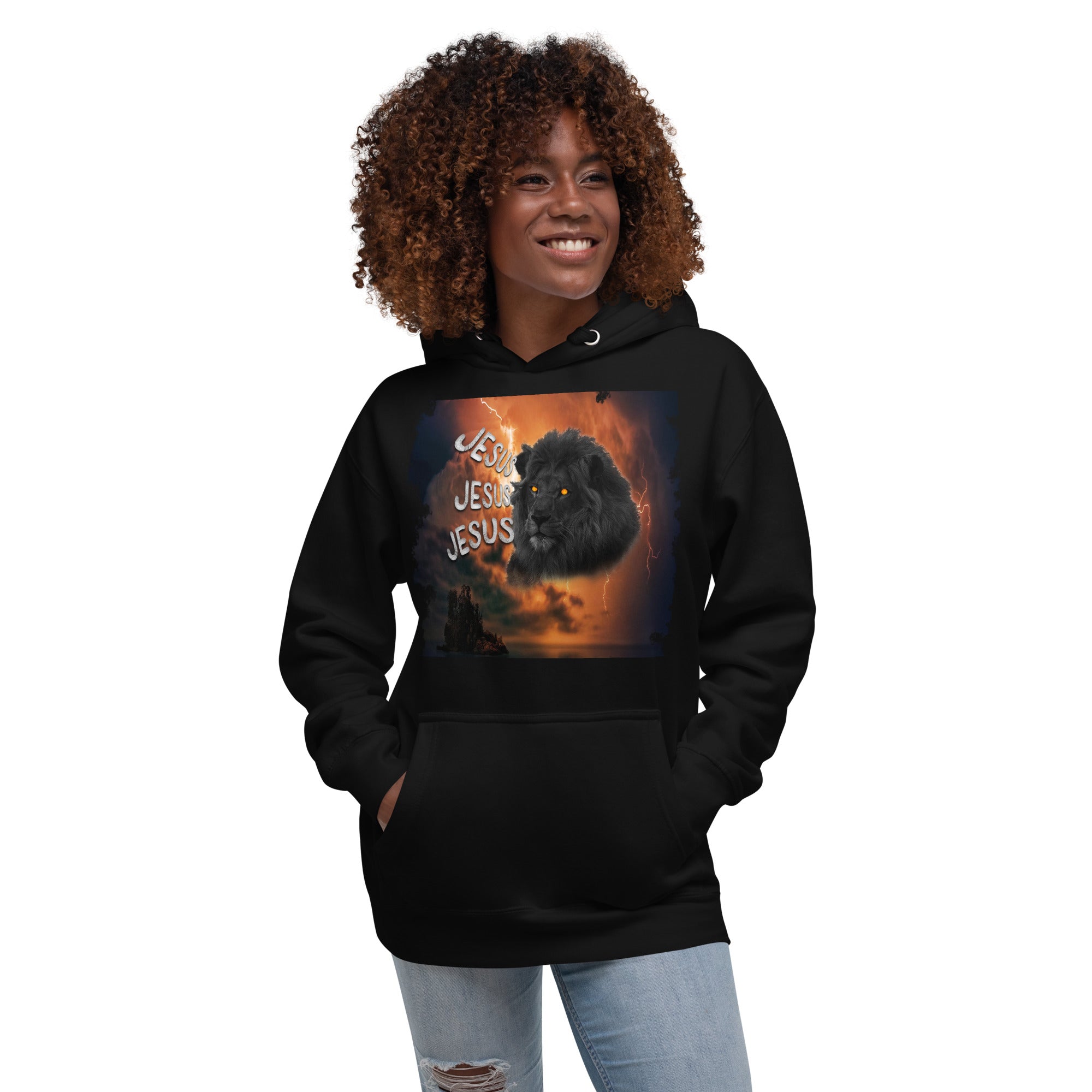 Jesus Lion of Judah - Unisex Hoodie