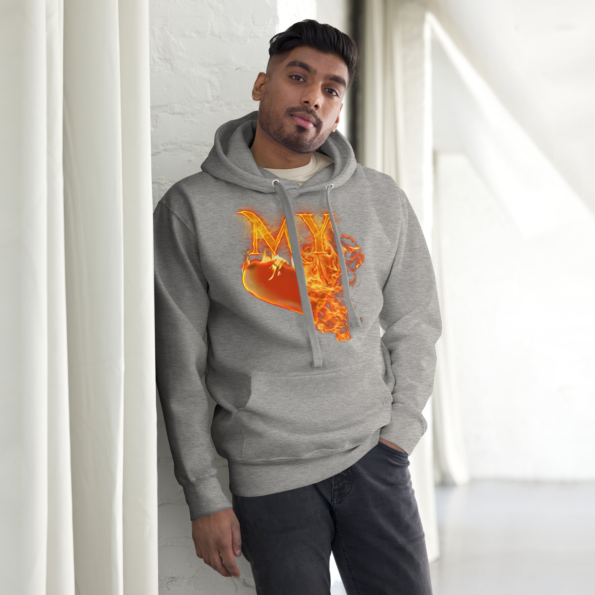 My Heart Burns for Jesus (Unisex Hoodie)
