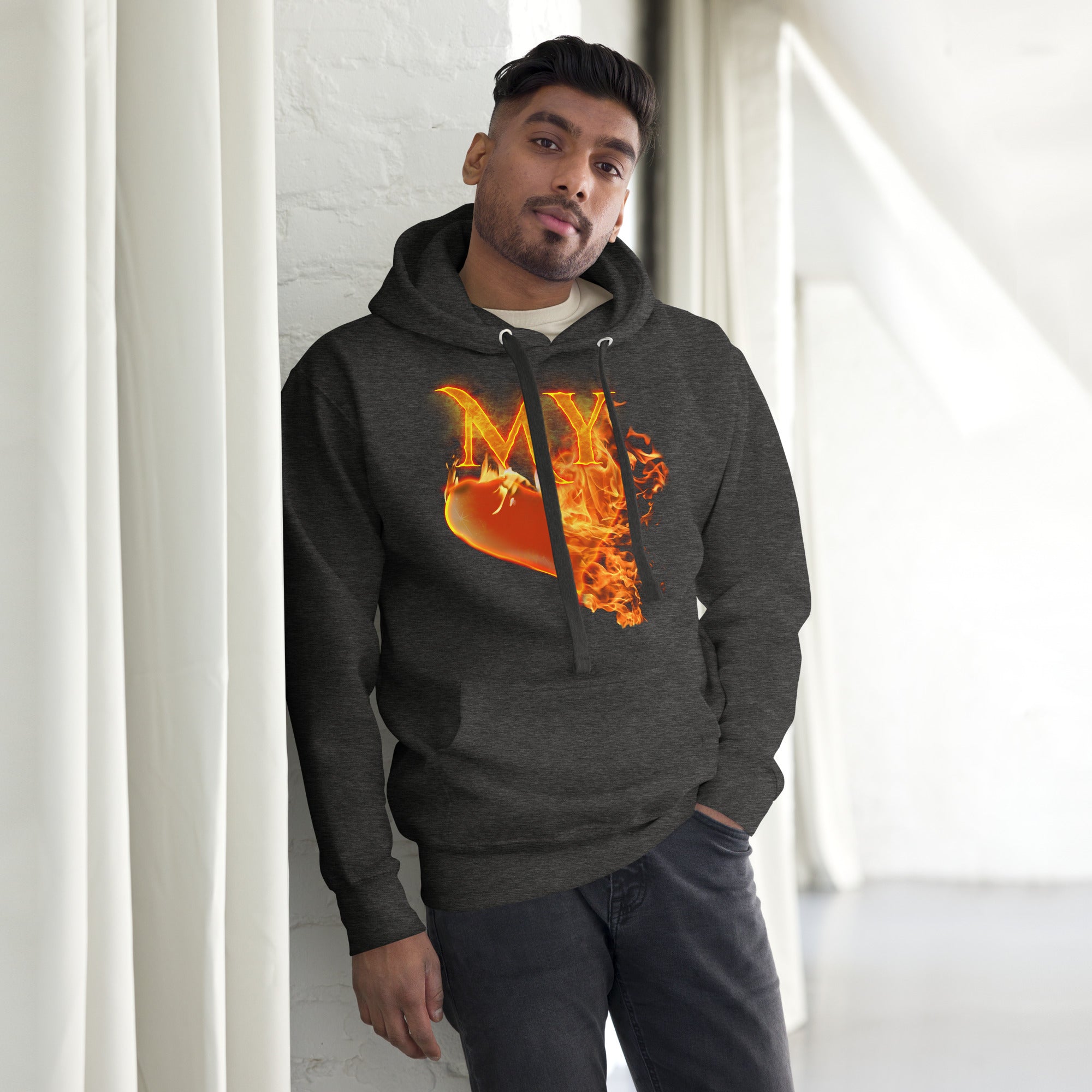 My Heart Burns for Jesus (Unisex Hoodie)