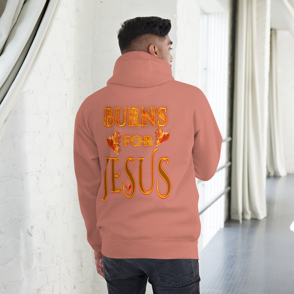 My Heart Burns for Jesus (Unisex Hoodie)