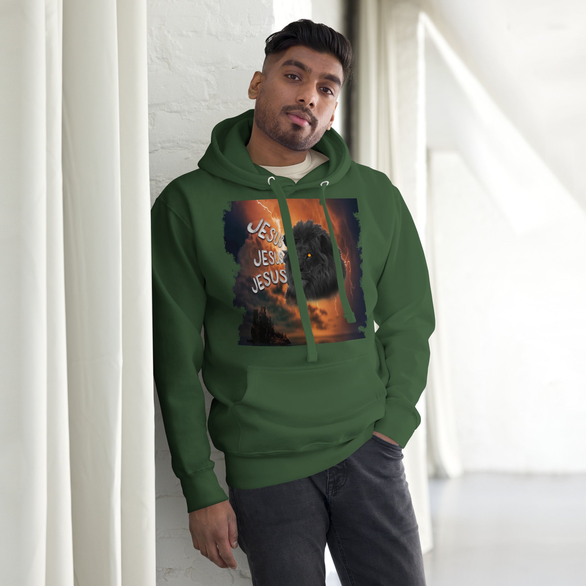 Jesus Lion of Judah - Unisex Hoodie