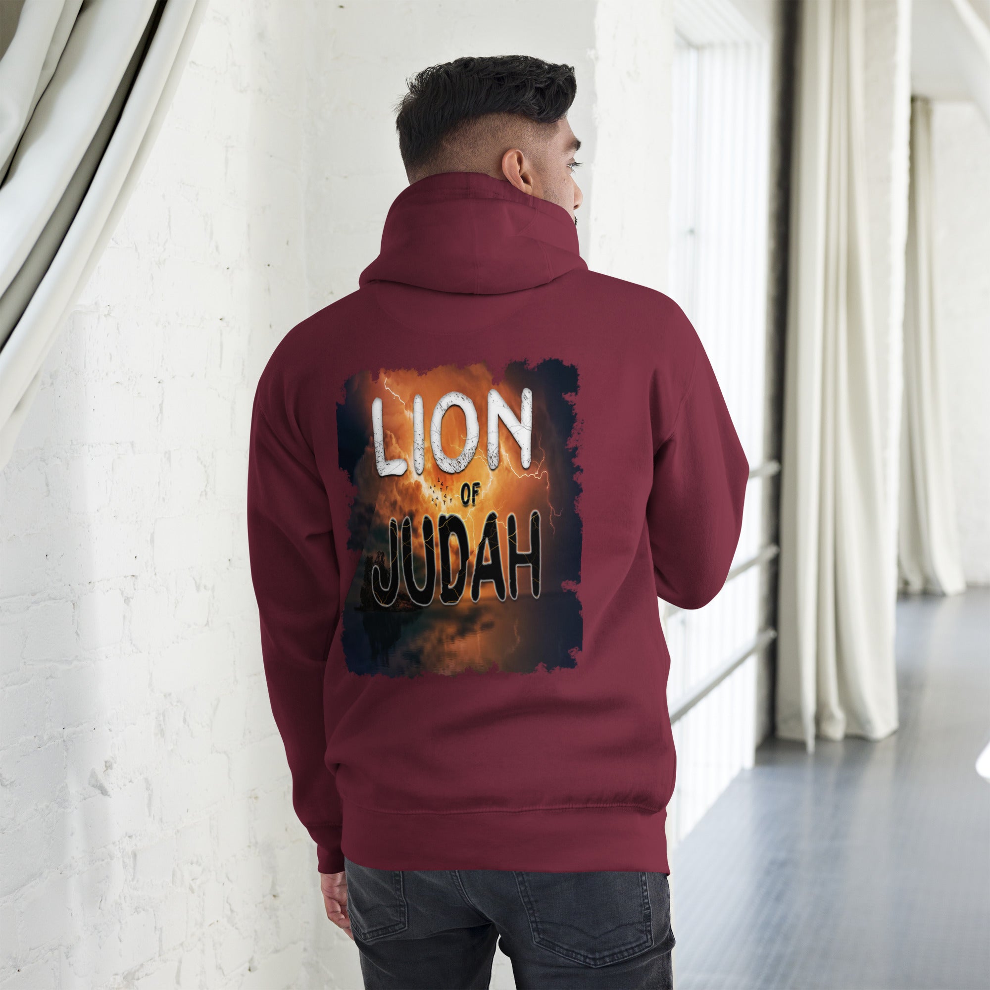 Jesus Lion of Judah - Unisex Hoodie