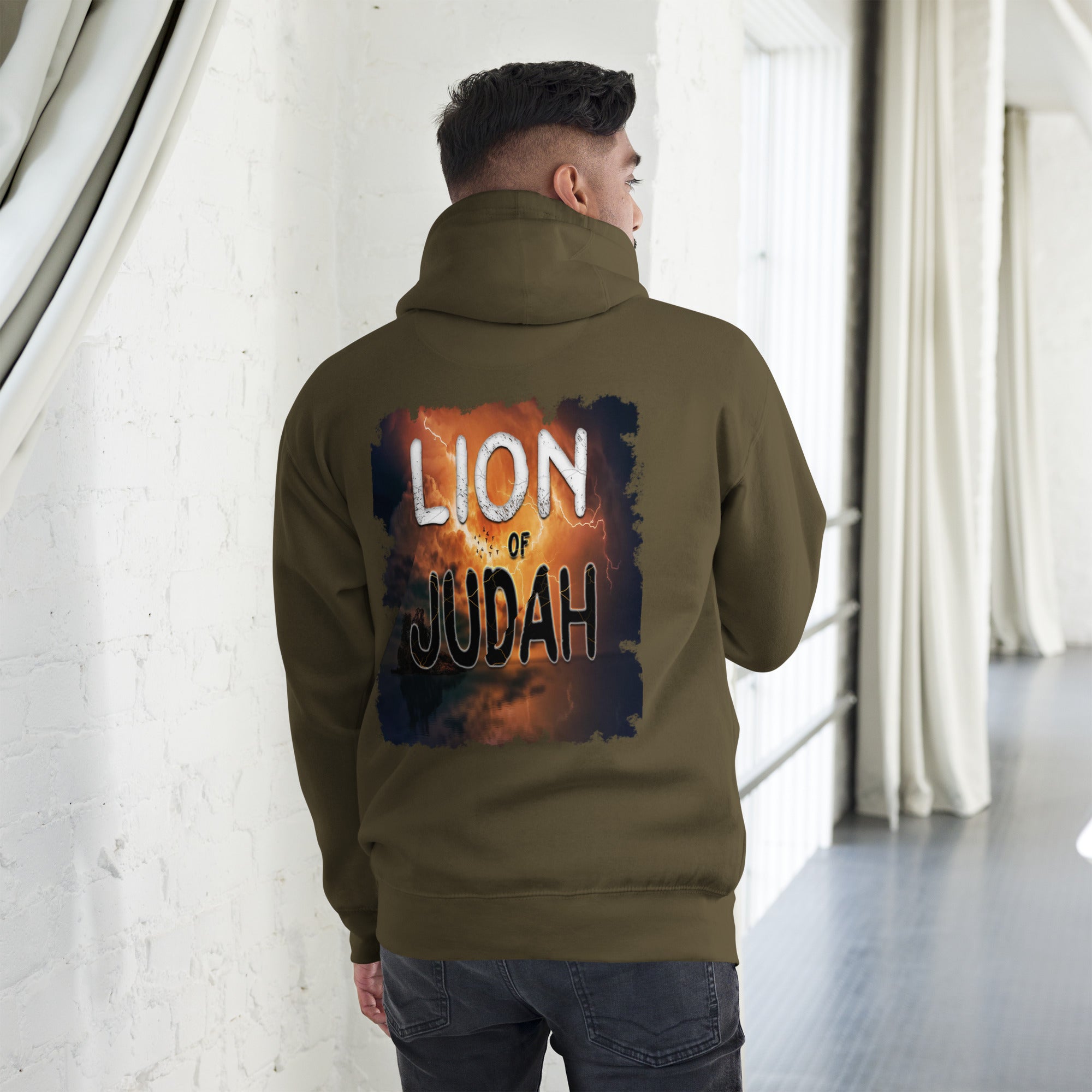 Jesus Lion of Judah - Unisex Hoodie