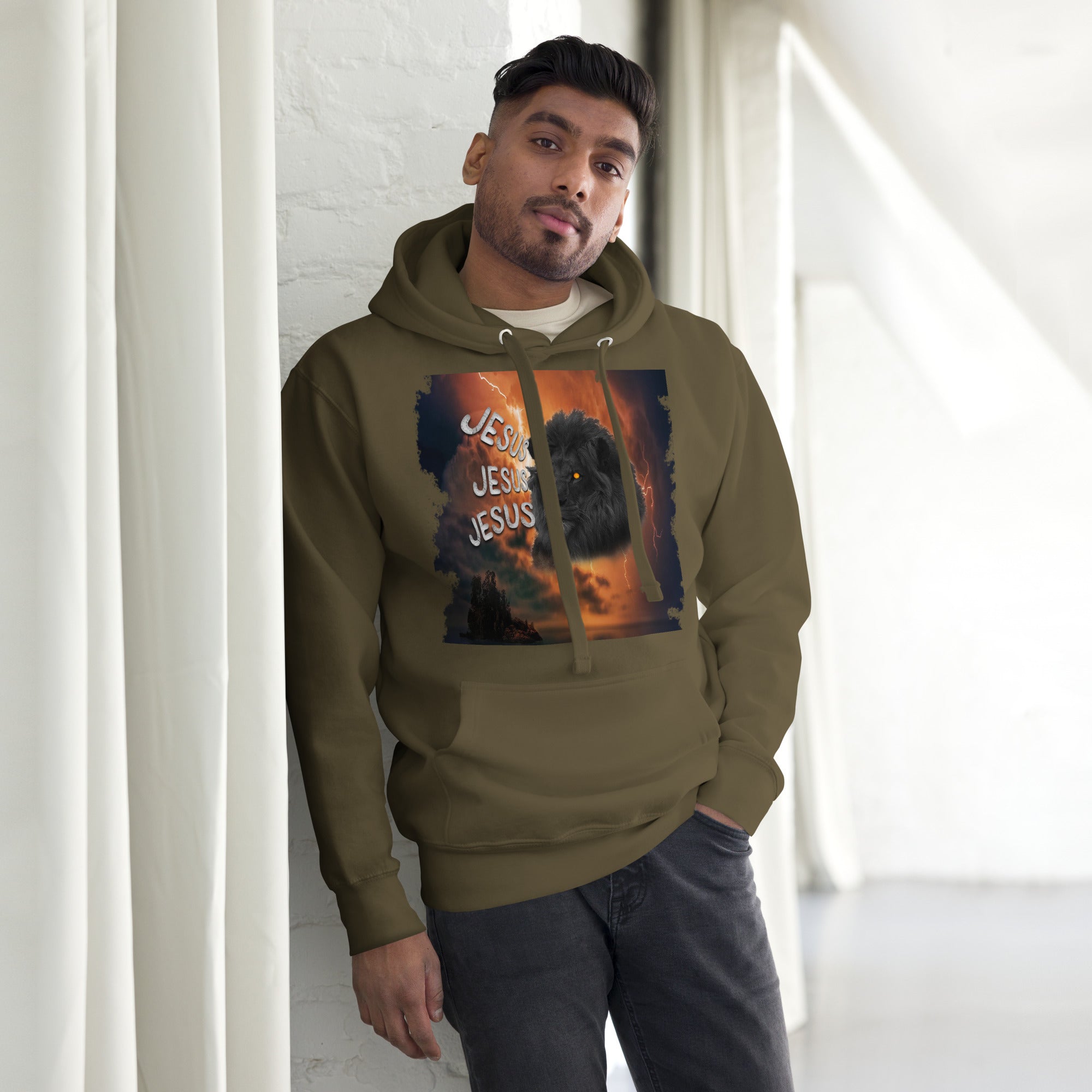 Jesus Lion of Judah - Unisex Hoodie