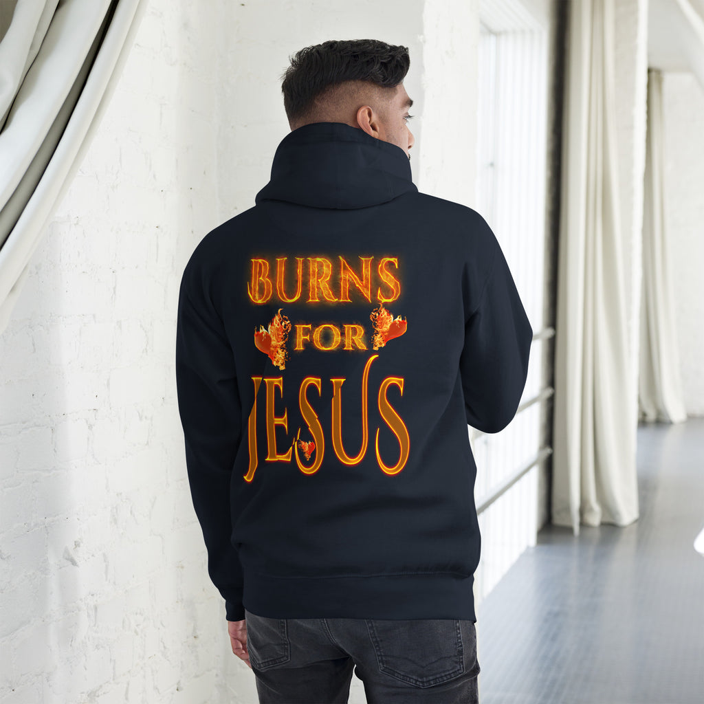 My Heart Burns for Jesus (Unisex Hoodie)