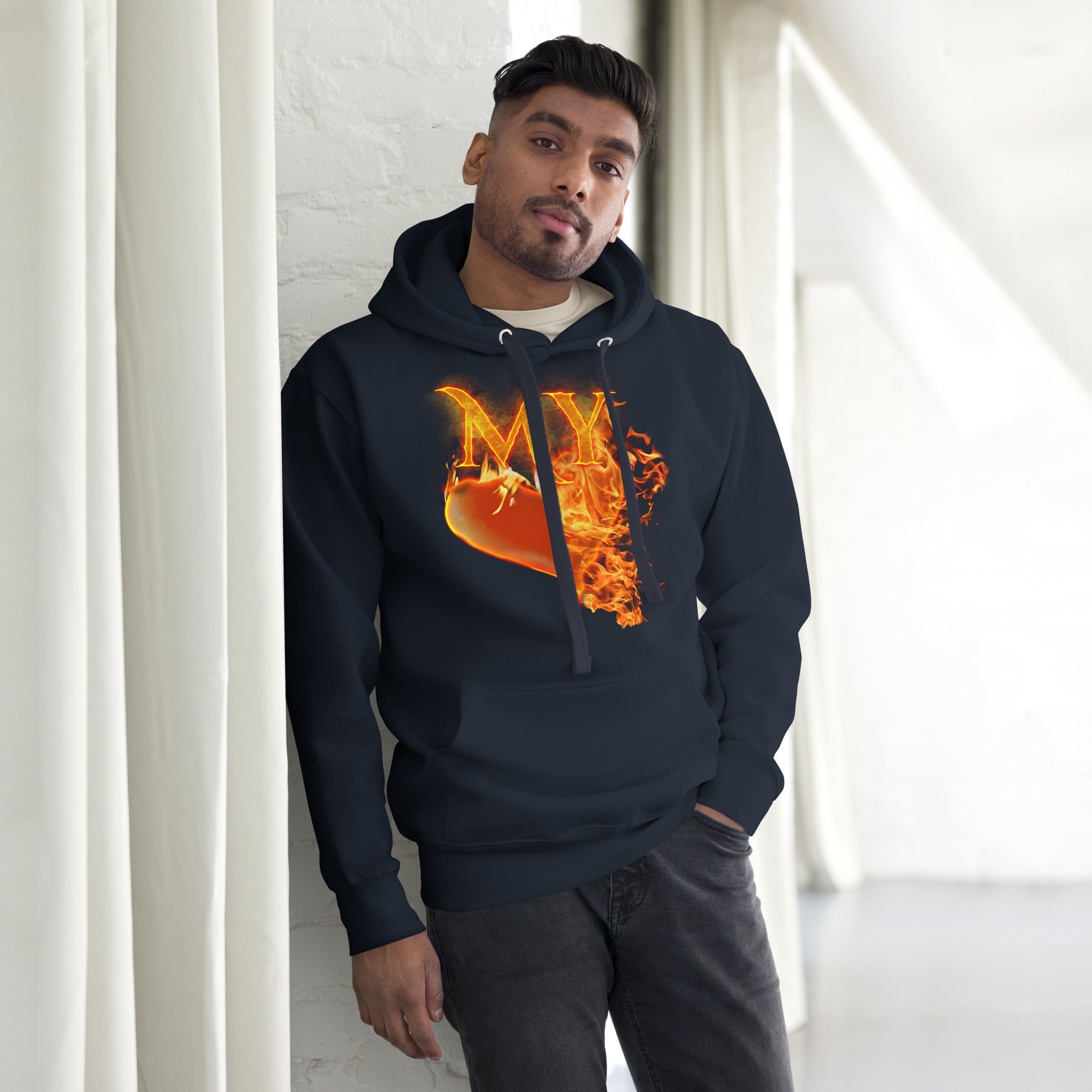 My Heart Burns for Jesus (Unisex Hoodie)