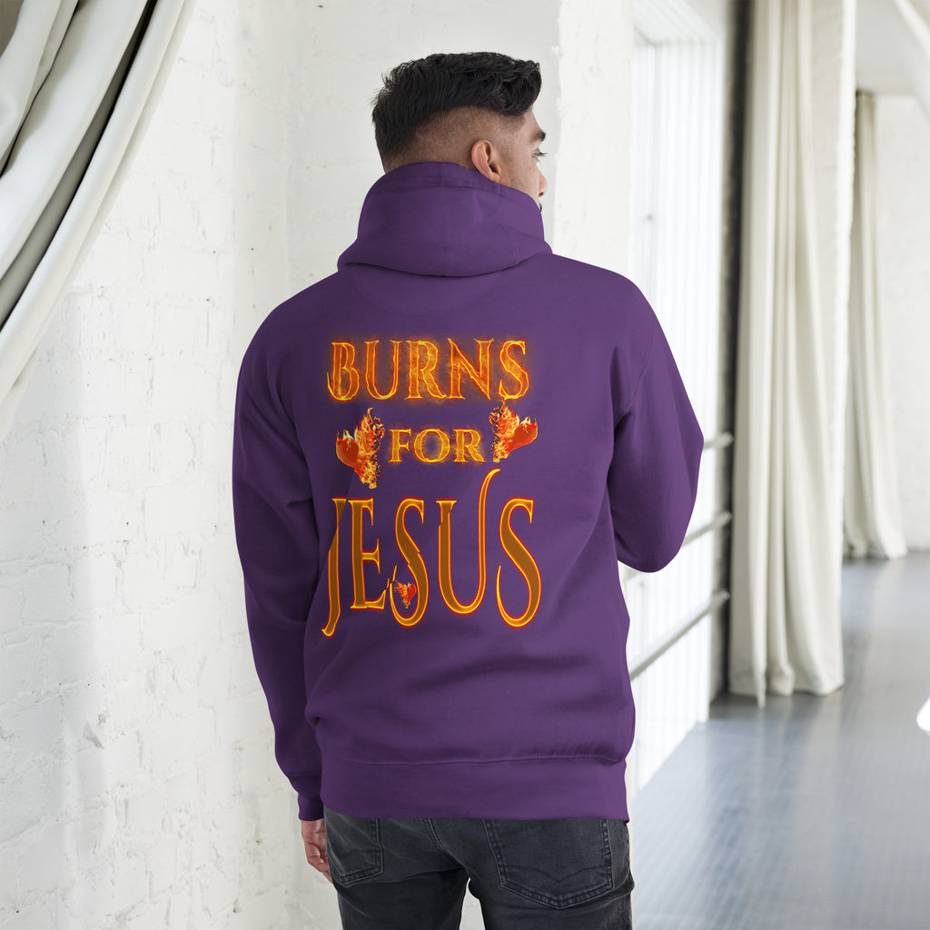 My Heart Burns for Jesus (Unisex Hoodie)