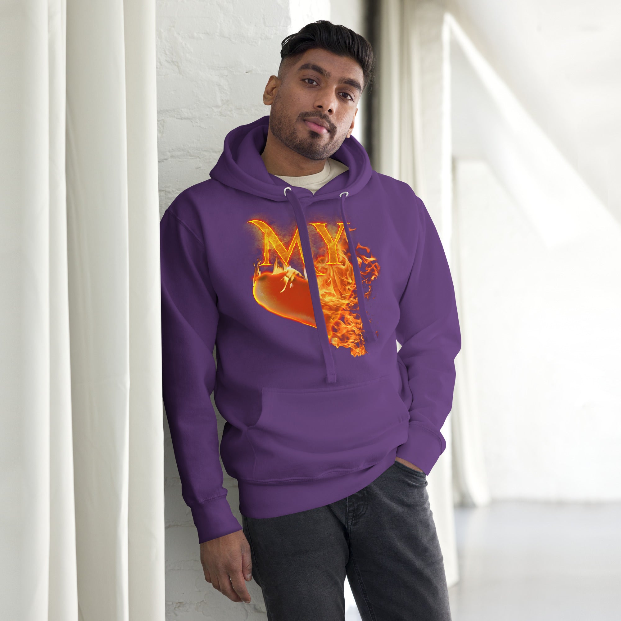 My Heart Burns for Jesus (Unisex Hoodie)