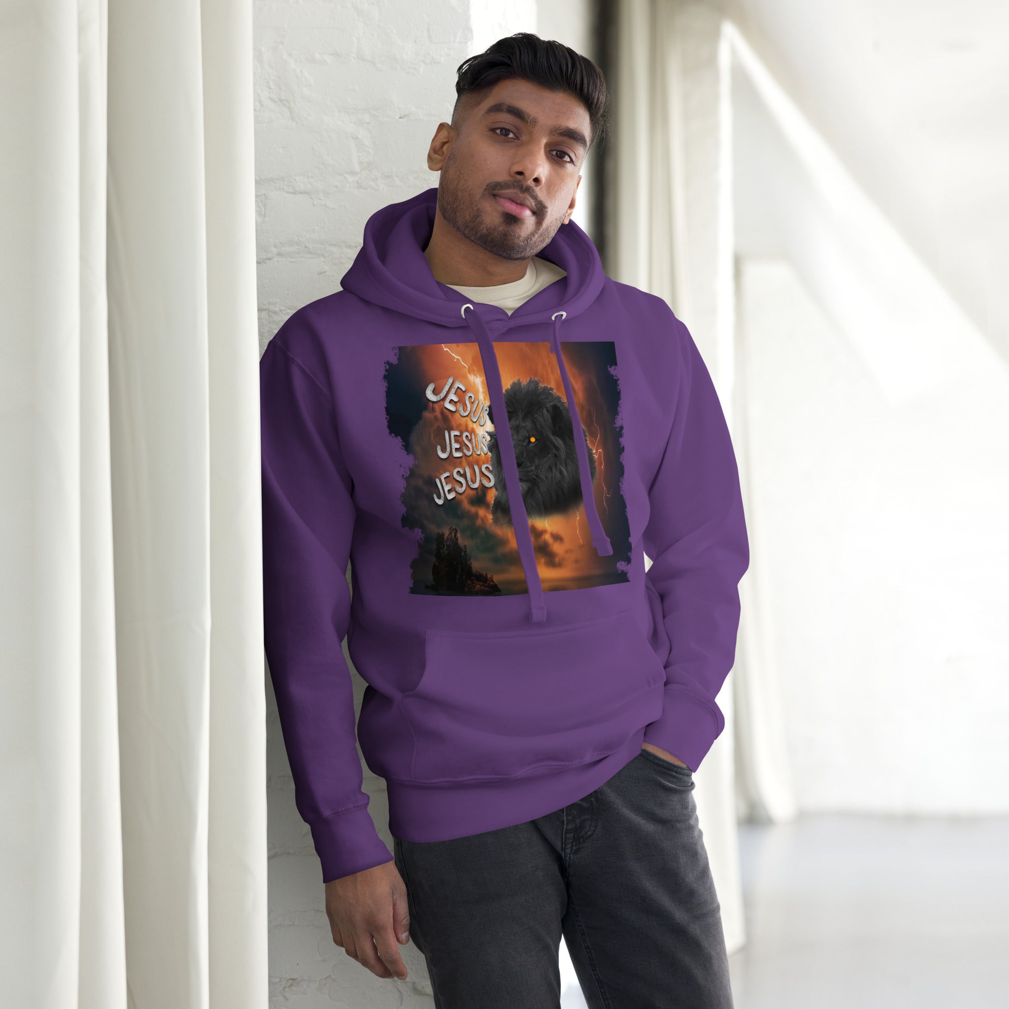 Jesus Lion of Judah - Unisex Hoodie