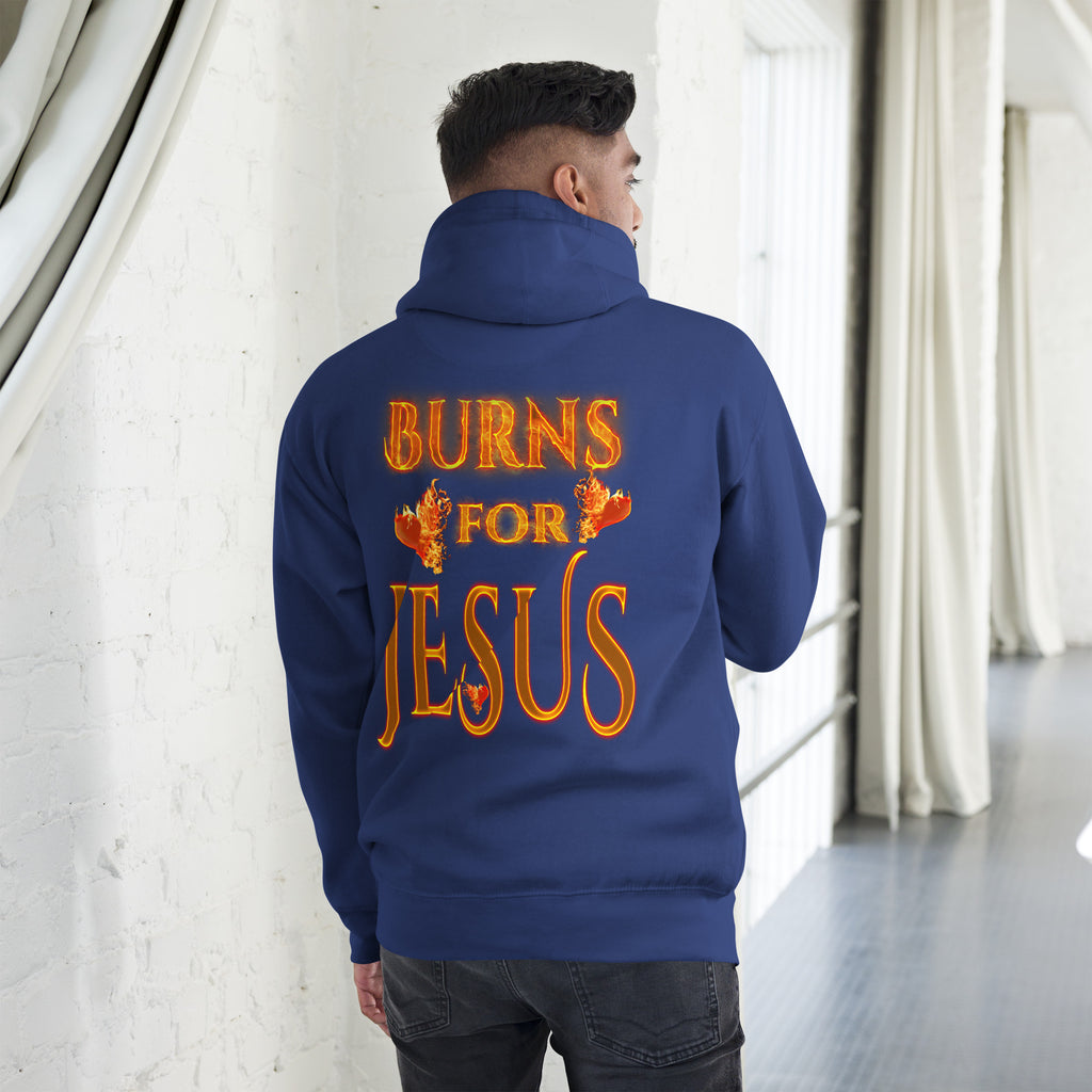 My Heart Burns for Jesus (Unisex Hoodie)