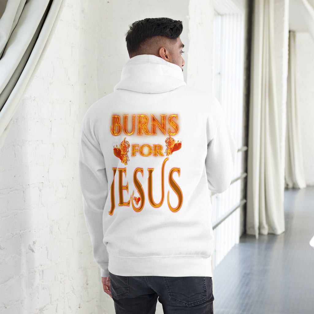 My Heart Burns for Jesus (Unisex Hoodie)