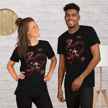 Load image into Gallery viewer, Hearts &amp; Cross - Unisex t-shirt
