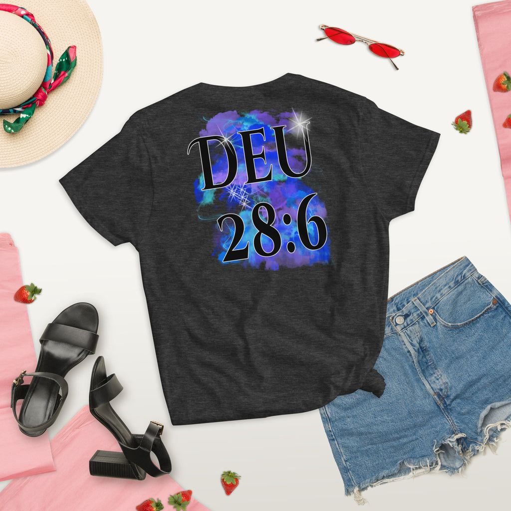 I Am Blessed Coming & Going - Women's short sleeve t-shirt