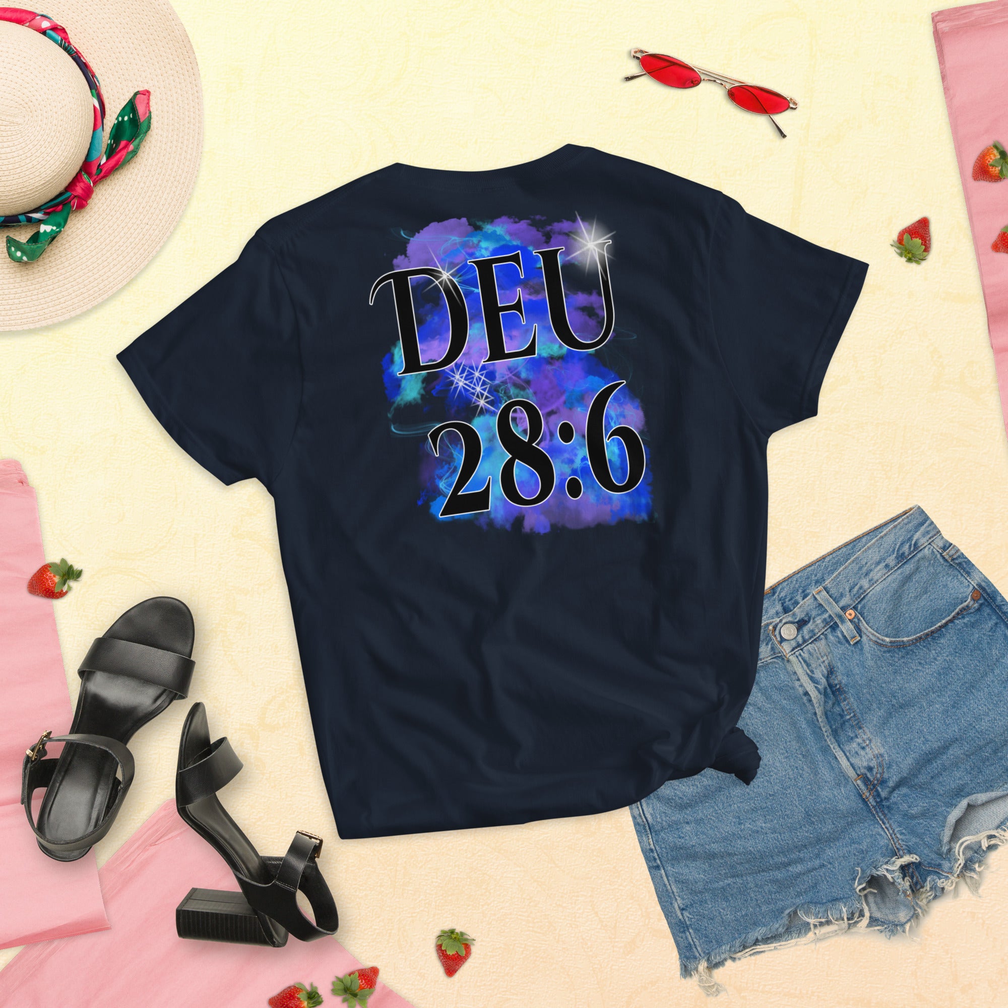 I Am Blessed Coming & Going - Women's short sleeve t-shirt