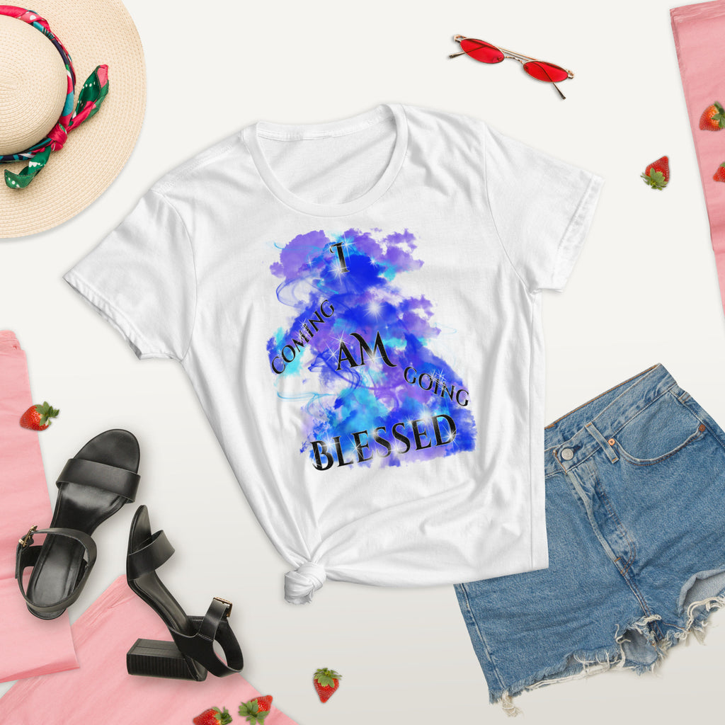 I Am Blessed Coming & Going - Women's short sleeve t-shirt