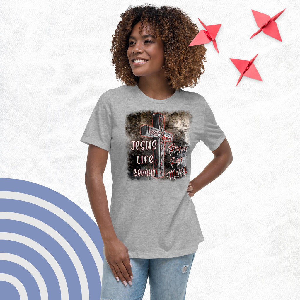 You're Forgive By the Blood of Jesus - Women's Relaxed T-Shirt