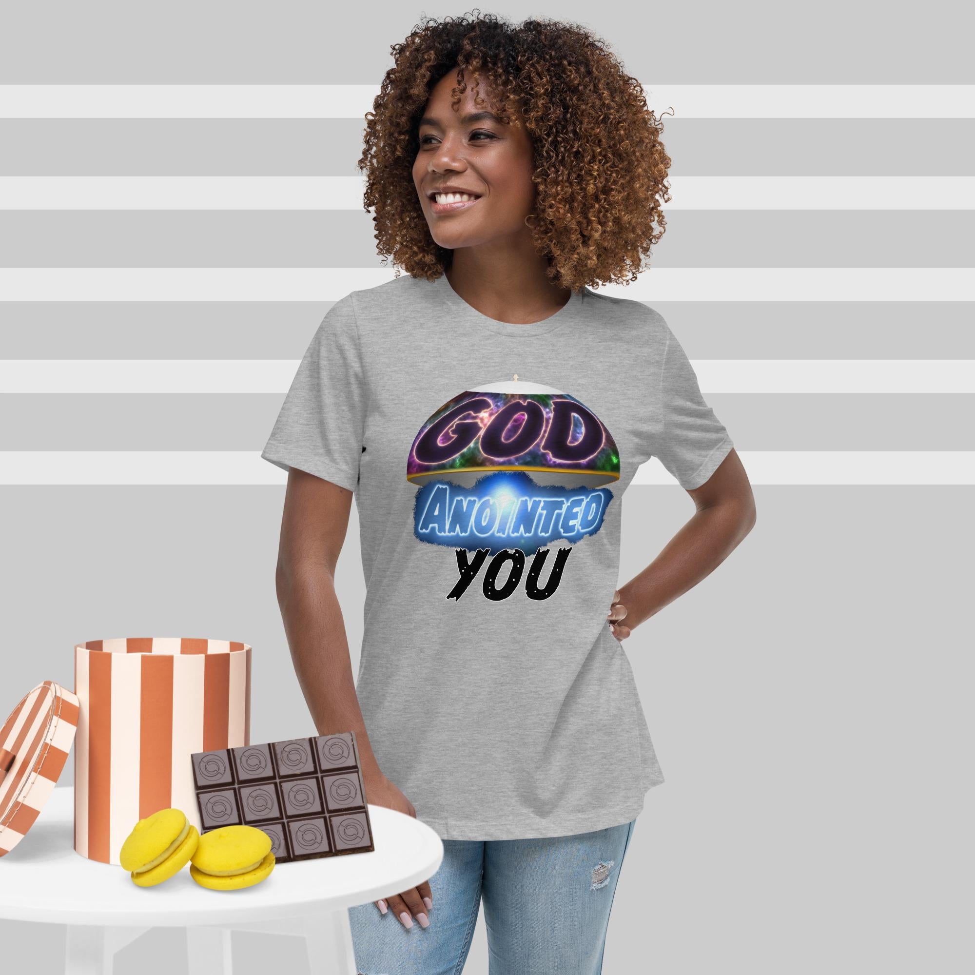 God Anointed You to SERVE Matt. 20:27 - Women's Relaxed T-Shirt