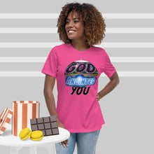 Load image into Gallery viewer, God Anointed You to SERVE Matt. 20:27 - Women&#39;s Relaxed T-Shirt
