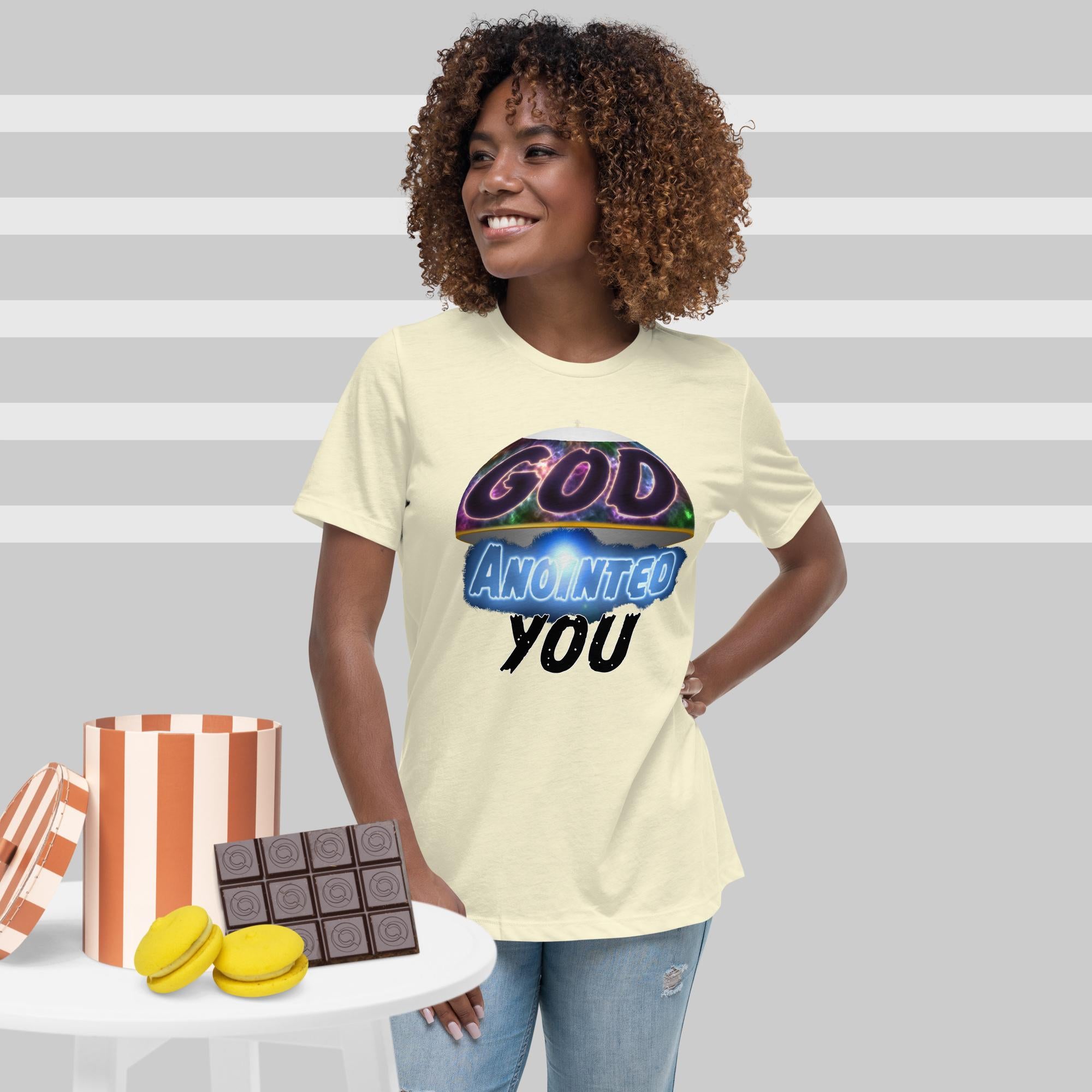God Anointed You to SERVE Matt. 20:27 - Women's Relaxed T-Shirt