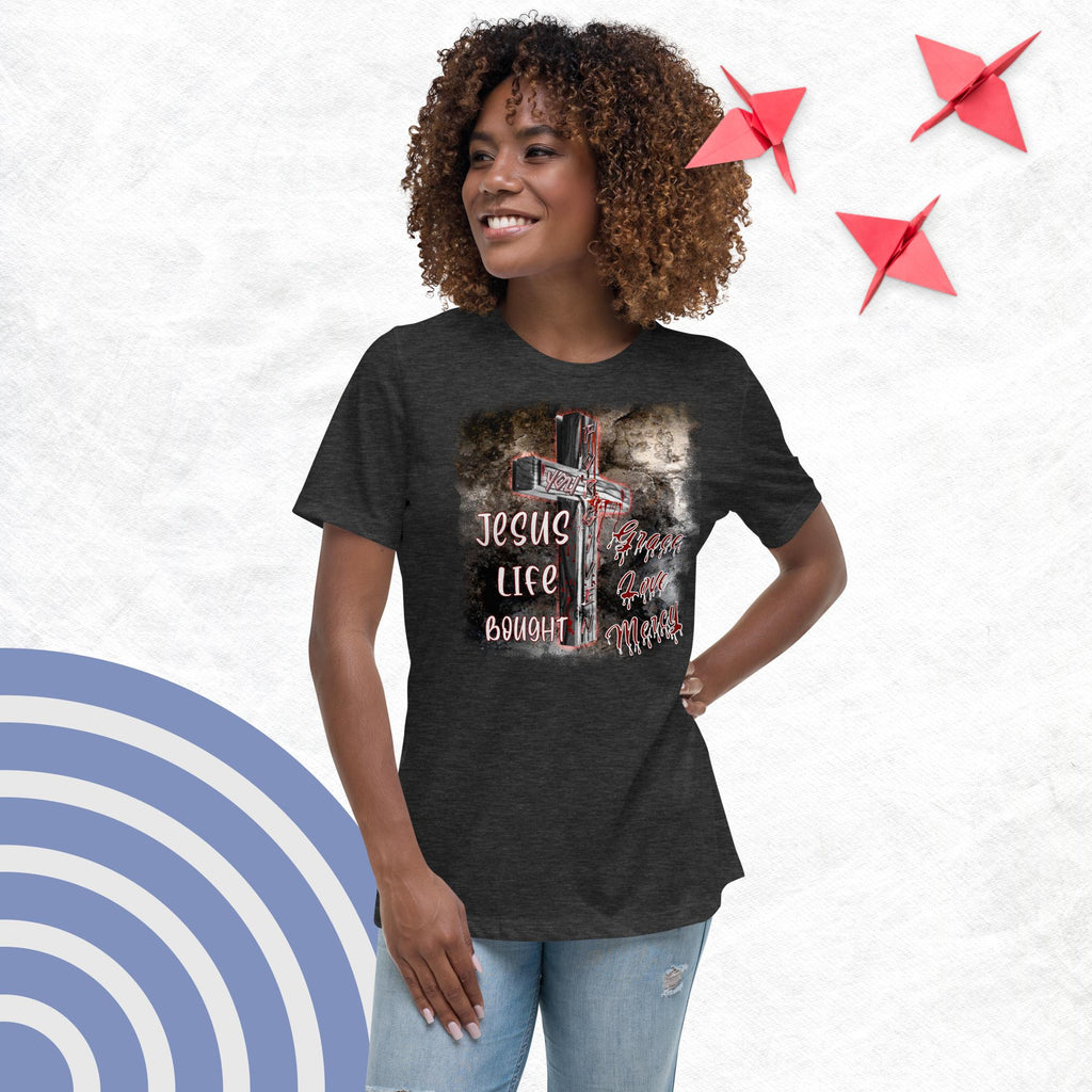 You're Forgive By the Blood of Jesus - Women's Relaxed T-Shirt