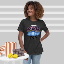 Load image into Gallery viewer, God Anointed You to SERVE Matt. 20:27 - Women&#39;s Relaxed T-Shirt
