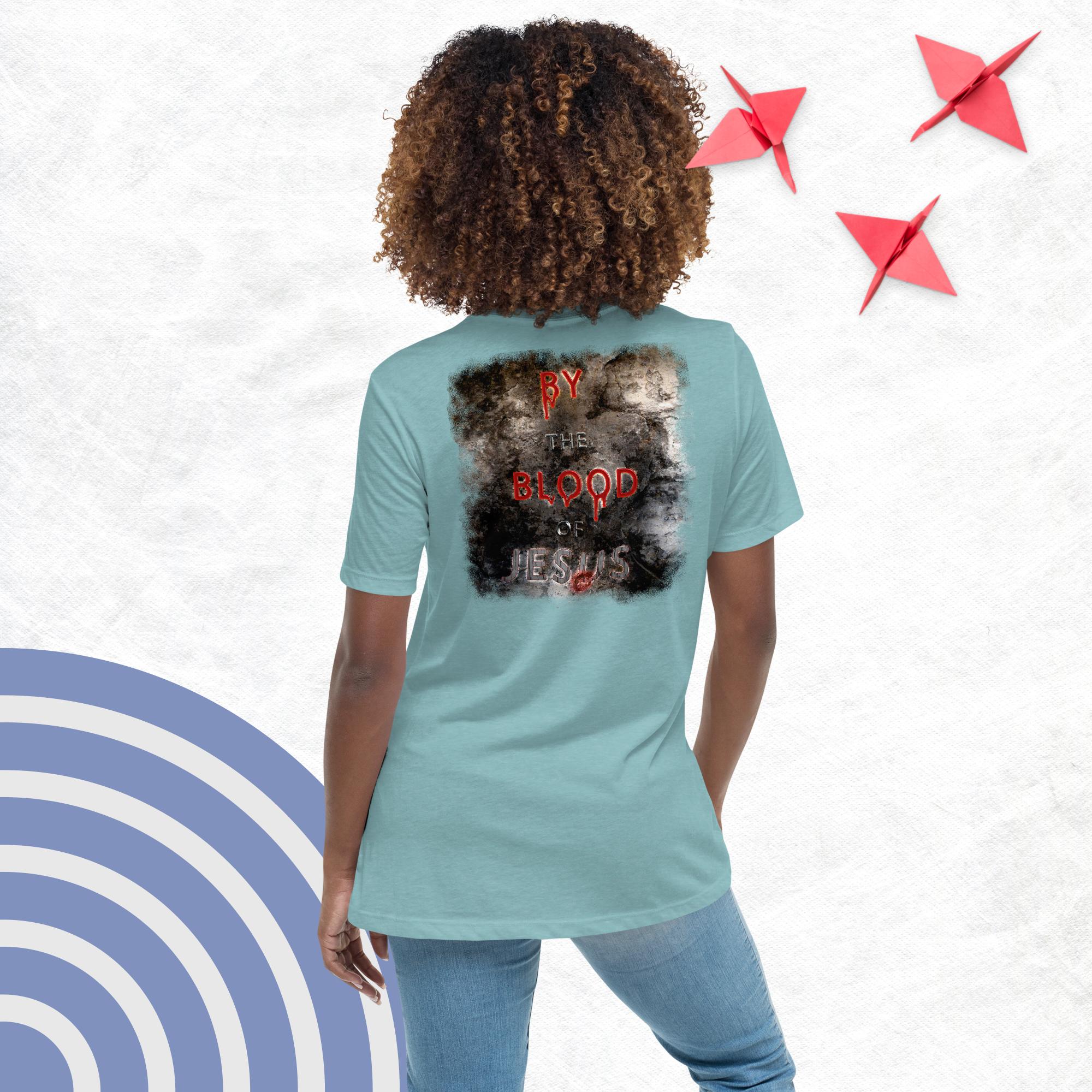 You're Forgiven By the Blood of Jesus - Women's Relaxed T-Shirt