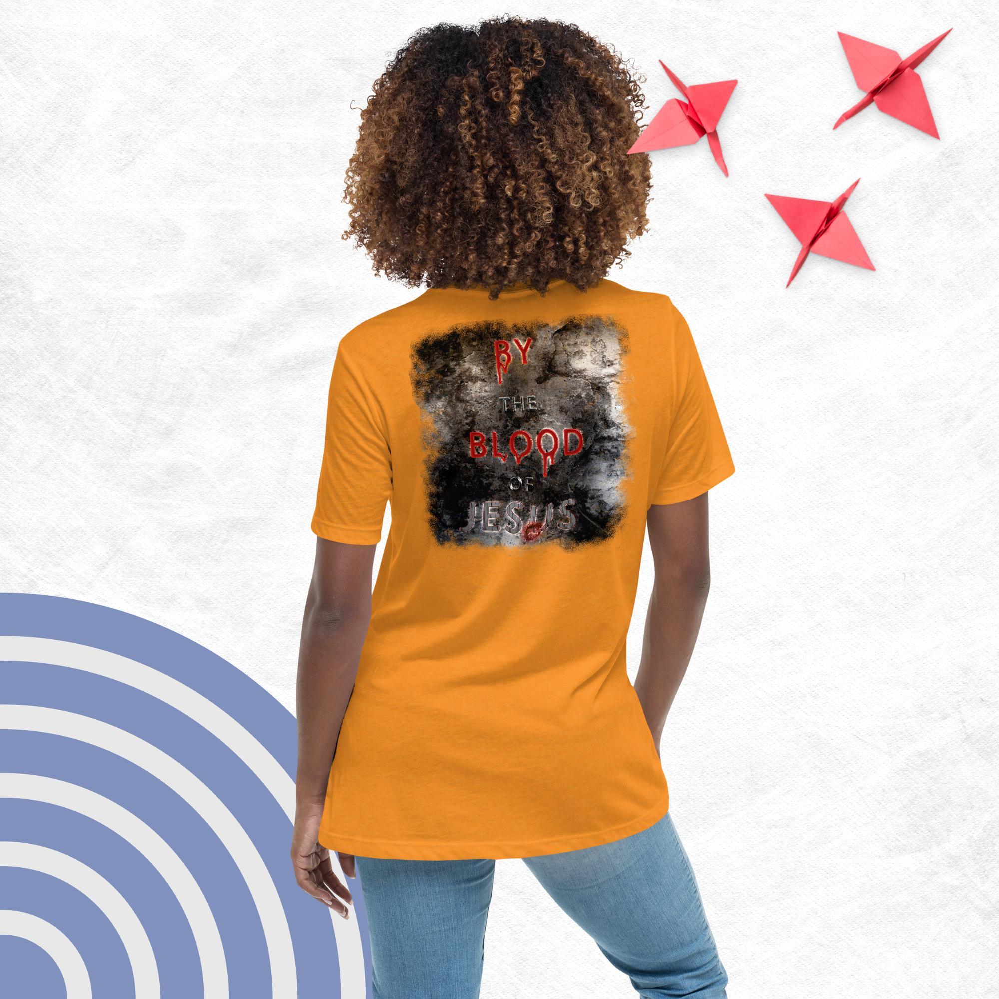 You're Forgiven By the Blood of Jesus - Women's Relaxed T-Shirt