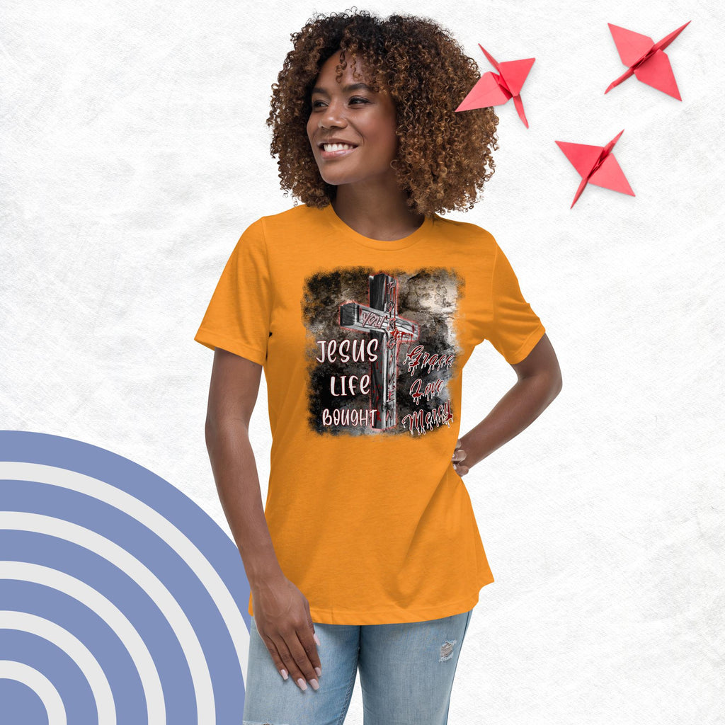 You're Forgive By the Blood of Jesus - Women's Relaxed T-Shirt