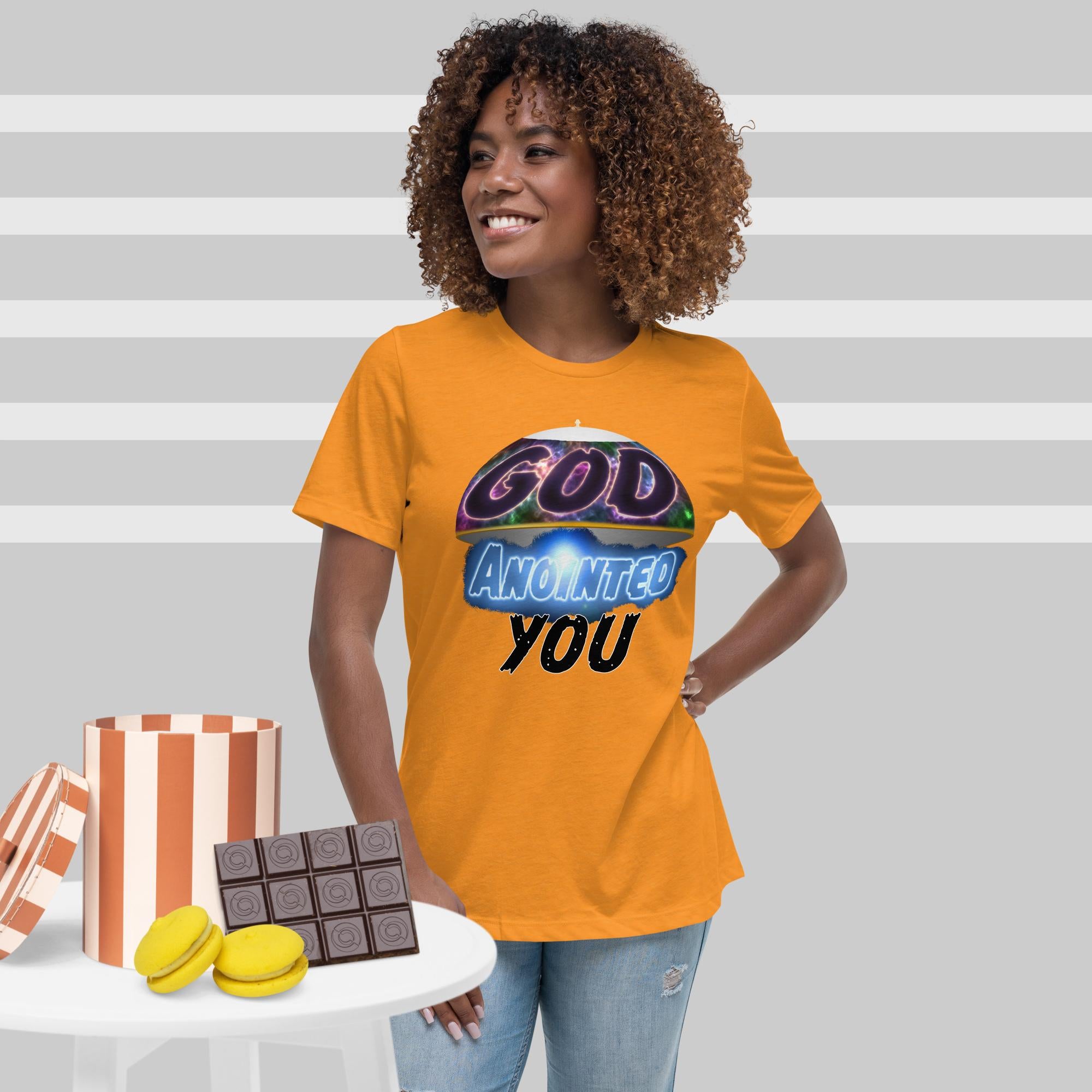 God Anointed You to SERVE Matt. 20:27 - Women's Relaxed T-Shirt